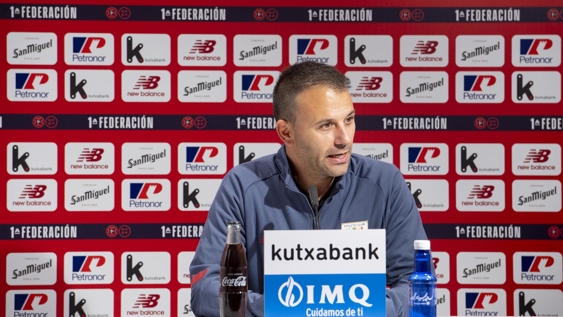 🎙️ Álex Pallarés, entrenador Bilbao Athletic l Presentación oficial